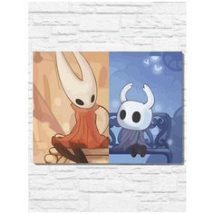 Картина по номерам на холсте Игра Hollow knight (PS 5, PS 4, PS 3, Xbox 360, Xbox ONE, PC, ios) - 9446 Г 30x40