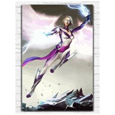 Картина по номерам на холсте игра One Sacred 3 (PS, Xbox, PC, Switch) - 11013 В 60x40