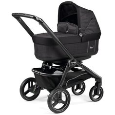 Коляска для новорожденных Peg-Perego Team Pop Up, onyx, цвет шасси: черный