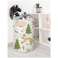 Корзина для игрушек JoyArty "Новогодние коты" 40x60 см