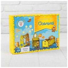 Сборная игрушка-мебель "Спальня" М-016/М-010 3687190 Большой слон