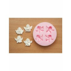 Hobby Page/ Силиконовый молд для рукоделия №1637 Ангел