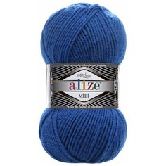 Пряжа Alize Superlana midi (Ализе Суперлана миди) - 1 шт Цвет: 141 василек, 75% акрил 25% шерсть, 100 г 170 м