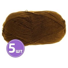 Пряжа Семеновская пряжа Karolina (364), хаки, 5 шт. по 100 г
