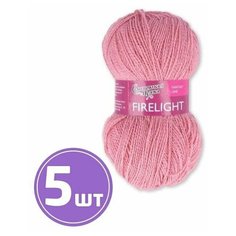 Пряжа Семеновская пряжа Firelight (6882), клевер-розовый 5 шт. по 100 г