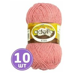 Пряжа Adelia KISS (21), т. гр. розовый, 10 шт. по 50 г