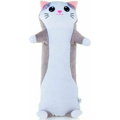 Мягкая игрушка Кот Багет (серый) (75 см) Мальвина