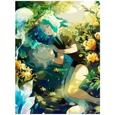 Картина по номерам на холсте страна самоцветов (Land of the Lustrous) - 8754 В 30x40