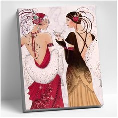 Картина по номерам (40х50) Арт Деко (21 цвет) HR0281 Molly