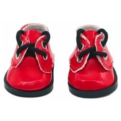 Обувь для кукол, Ботинки на шнурках 5 см для Paola Reina 32 см, Berjuan 35 см, Vidal Rojas 35 см и др, красные Favoridolls