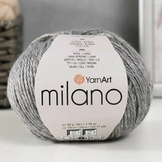 Пряжа "Milano" 8процентов альпака, 20процентов шерсть, 8процентов вискоза, 64процентов акрил 130м/50гр (868) Yarn Art