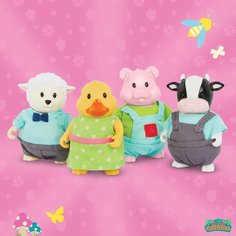 Игровой набор Lil Woodzeez Животные фермы; нефлокированные