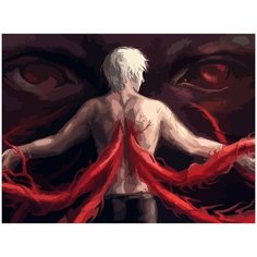 Картина по номерам на холсте токийский гуль - 1796