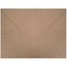 Конверты (290х390 мм) крафт, без клея, 90 г/м2, комплект 500 шт, треугольный клапан, 1 шт. Ряжская печатная фабрика