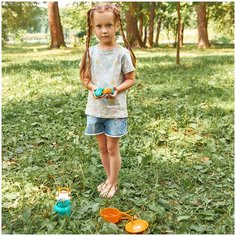 Детская посуда игрушка "Набор Туриста" с набором для пикника 6 предметов G209-002 Givito