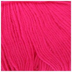Пряжа "Детский каприз" 50%мериносовая шерсть, 50% фибра 225м/50гр (84-Малиновый мусс) Пехорка