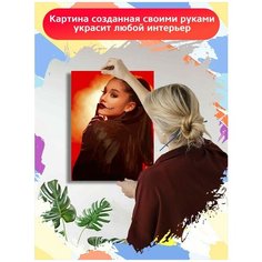 Картина по номерам Музыка Ariana Grande - 6359 В 30x40