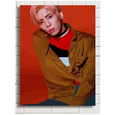 Картина по номерам Музыка KPOP SHINee Ким Джонхён - 6090 В 30x40