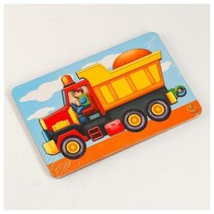 Пазл - конструктор «Самосвал» (бизиборды) Toy Sib