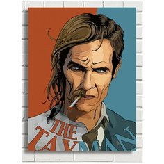 Картина по номерам Сериал Настоящий детектив Раст Макконахи - 7206 В 30x40