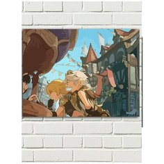 Картина по номерам Игра Genshin Impact - 7237 Г 30x40