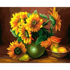 Картина по номерам Солнце в кувшине 40х50 см Hobby Home