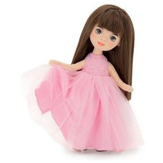 Мягкая кукла «Sophie в розовом платье с розочками», 32 см Orange Toys