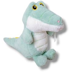 Мягкая игрушка Крокодил светло -зеленый 25 см китай