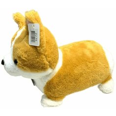 Мягкая игрушка Корги, с адресником, рыжий 40 см Original Toys
