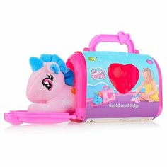 Игровой набор (Питомец) в переноске 15х9х11см. (DR5066-A) Фанронг