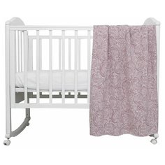 Плед Baby Nice 118х100 см пыльная роза