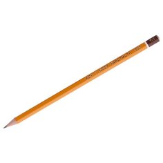 KOH-I-NOOR Набор чернографитных карандашей 1500 7H 12 шт (150007H01170) желтый