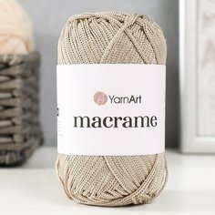 YarnArt Пряжа "Macrame Макраме" 100% полиэстер 130м/90гр (156 бежевый)