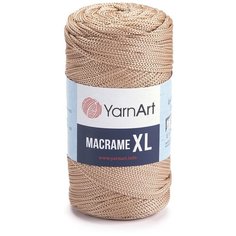 Пряжа для вязания YarnArt Macrame XL 250гр 130м (100% полиэстер) (131 телесный), 4 мотка