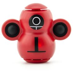 Игрушка антистресс светящаяся Pop-it "Игра в кальмара". Спиннер Поп-ит по мотивам сериала "Игра в кальмара". Круг. нет бренда