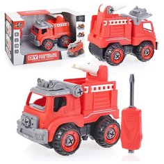 Машина - конструктор "Пожарная" Toys Cave