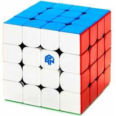 Магнитный Кубик рубика Gan 460 M 4x4 Цветной пластик / Скоростной