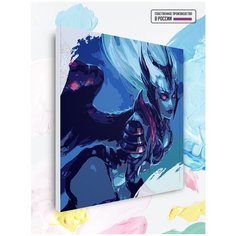 Картина по номерам Dota 2 - Vengeful Spirit, 40 х 40 см