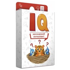 Игра настольная геодом "IQ Логический интеллект", 40 карточек, 1 шт