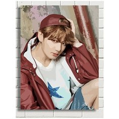 Картина по номерам Музыка BTS Чонгук - 6036 В 30x40