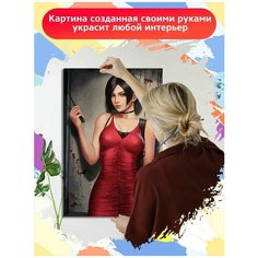 Картина по номерам Игра Обитель Зла Ада Вонг - 6237 В 60x40