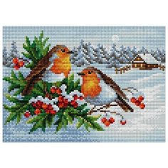 Вышиваем бисером Алмазная мозаика на магните V-66