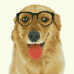 Кристальная мозаика "Ретривер" 32*32см Freya