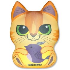 Мягкая игрушка антистресс Штучки, к которым тянутся ручки Котик Открытка, моей птичке, символ года 2023, подарок на новый год