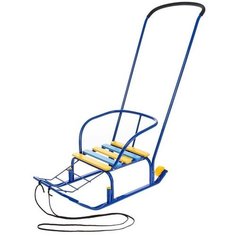 Санки Nika Тимка 3К+, Т3К+, синий