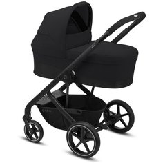 Универсальная коляска CBX by Cybex Balios S Lux BLK 3 в 1, deep black, цвет шасси: черный