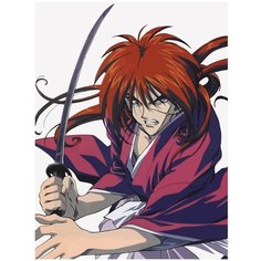 Картина по номерам на холсте Бродяга Кэнсин - 4 30 x 40