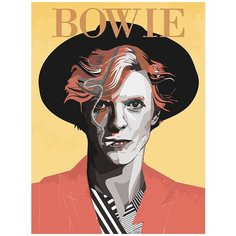 Картина по номерам на холсте Музыка Dawid Bowie Дэвид Боуи - 6378 В 30x40