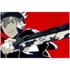 Картина по номерам на холсте Аниме Черный клевер - 5