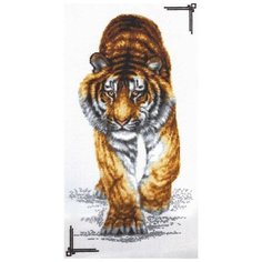 Набор для вышивания "Поступь тигра", 25x47 см, Палитра